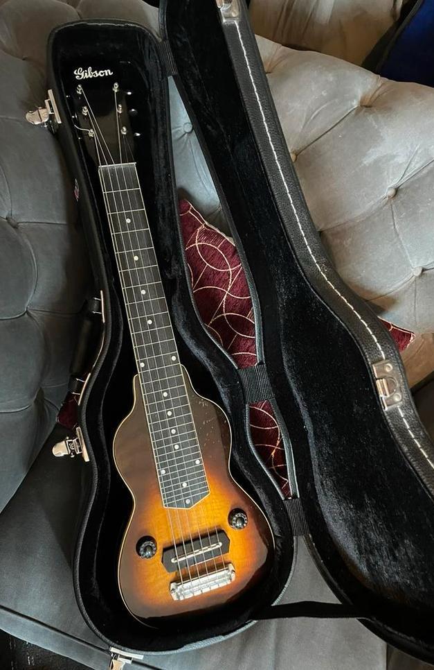 Gibson EH-150 Lap Steel - Vintage!, Muziek en Instrumenten, Snaarinstrumenten | Gitaren | Elektrisch, Gebruikt, Solid body, Gibson