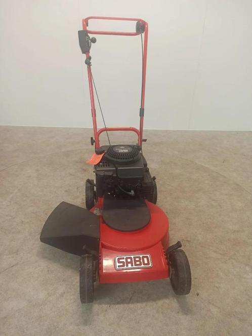 Sabo 43-S 4 Grasmaaier -1731, Tuin en Terras, Grasmaaiers, Gebruikt, Benzine-grasmaaier, 40 t/m 49 cm, Cirkelmaaier, Mulchfunctie