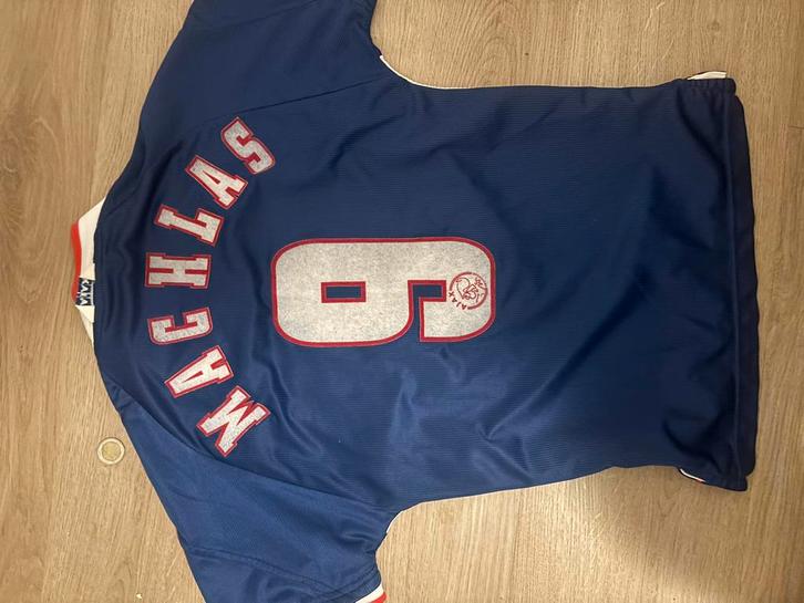 Machlas – Ajax Uitshirt 1999–2000 – Umbro –Blauwe Uitvoering, Verzamelen, Sportartikelen en Voetbal, Zo goed als nieuw, Ophalen of Verzenden