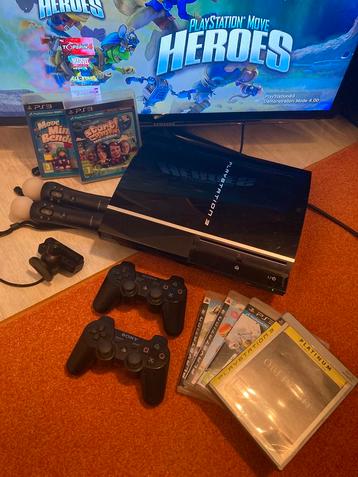 Mooie playstation 3 compleet met camera beschikbaar voor biedingen