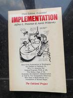 Implementation, Ophalen of Verzenden, Zo goed als nieuw, Jeffrey L. Pressman, Alpha