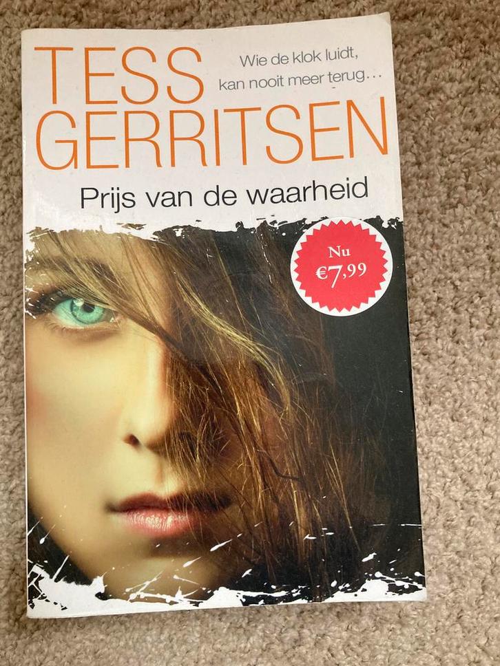 Prijs van de waarheid Tess Gerritsen, Boeken, Thrillers, Zo goed als nieuw, Ophalen