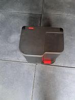 Curver pedaalemmer duo grijs 38X28X40cm, Kunststof, Met pedaal, Ophalen of Verzenden, Zo goed als nieuw