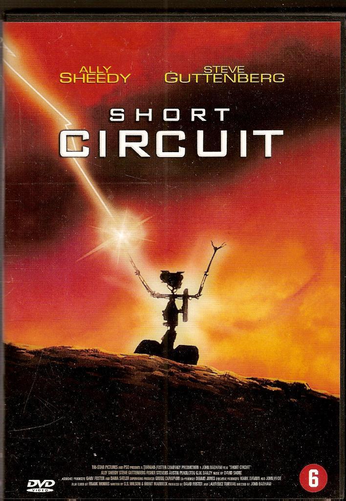 Short circuit met o.a. Amy Sheedy, Steve Guttenberg, Cd's en Dvd's, Dvd's | Klassiekers, Nieuw in verpakking, Actie en Avontuur