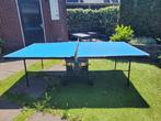 Tafeltennistafel, Sport en Fitness, Tafeltennis, Ophalen, Gebruikt, Tafel Outdoor, Inklapbaar
