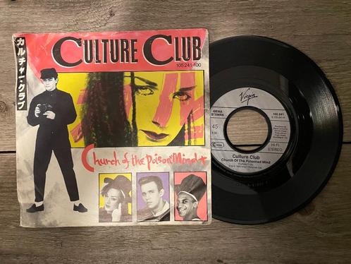 VINYL SINGLE Culture Club - Church of the Poison Mind, Cd's en Dvd's, Vinyl Singles, Gebruikt, Single, Pop, 7 inch, Ophalen of Verzenden