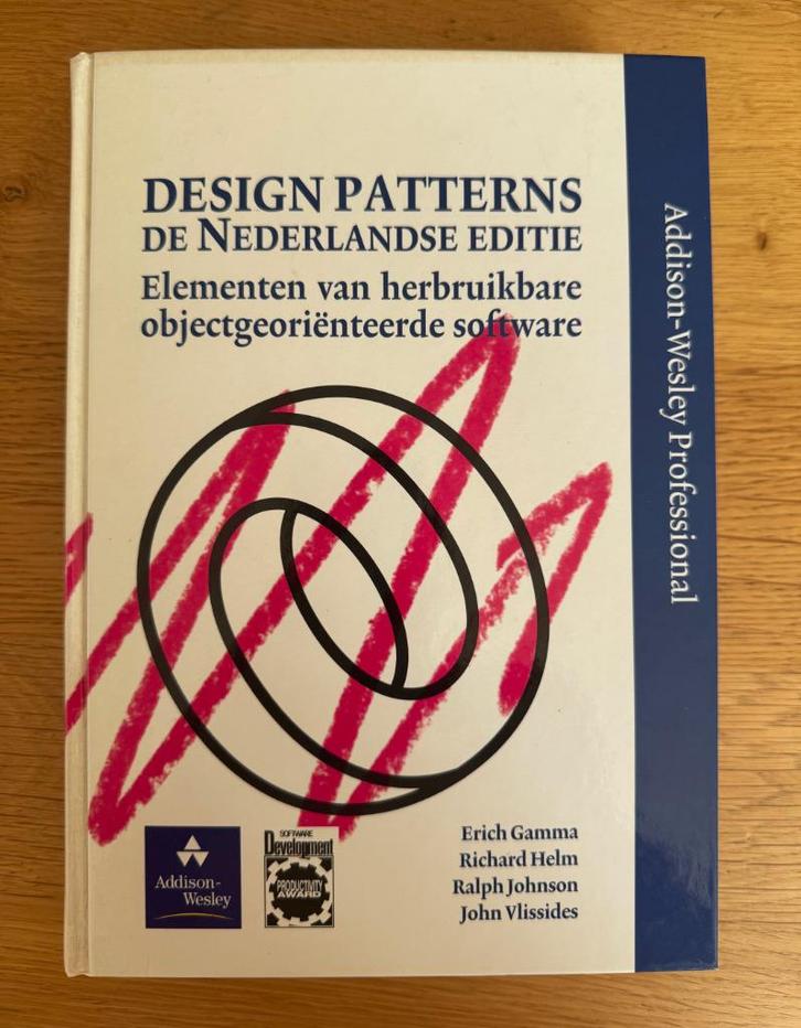 Design Patterns - De Nederlandse Editie, Boeken, Informatica en Computer, Zo goed als nieuw, Programmeertaal of Theorie, Ophalen of Verzenden