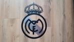 Real Madrid-logo - 60x40 cm - RVS 1,5 mm wanddecoratie, Nieuw, Ophalen of Verzenden