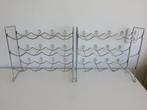 2 vintage Tomado stalen wijnrekken voor elk 12 flessen, Huis en Inrichting, Woonaccessoires | Wijnrekken, 5 tot 15 flessen, Ophalen of Verzenden