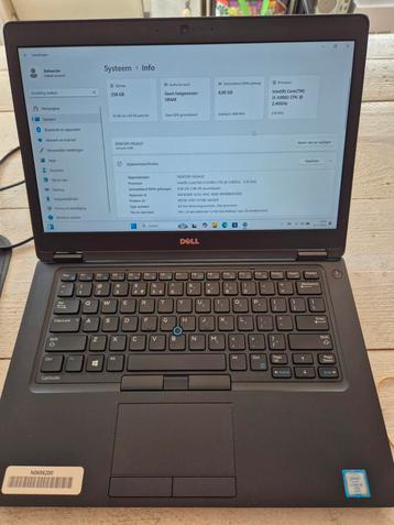 OP=OP    Dell latitude 5480 i5 8gb 250 gb ssd 14 inch beschikbaar voor biedingen