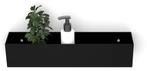 LoooX Colour Shelf BoX Planchet 30x10x10 cm Mat Zwart, LoooX Bathrooms, Zwart, Overige typen, Nieuw