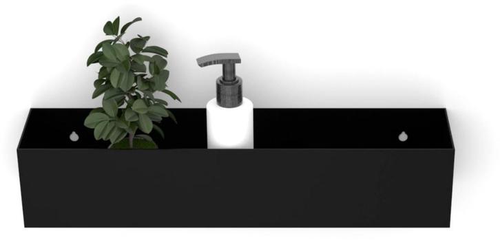 LoooX Colour Shelf BoX Planchet 30x10x10 cm Mat Zwart, Huis en Inrichting, Badkamer | Badtextiel en Accessoires, Nieuw, Overige typen