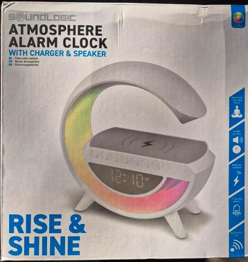 Soundlogic Multifunctionele Wekker met Speaker & Oplader beschikbaar voor biedingen