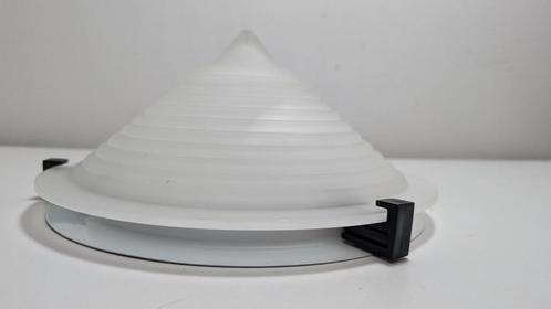 Ikea Ters pyramide plafondlamp glas vintage, Huis en Inrichting, Lampen | Plafondlampen, Zo goed als nieuw, Glas, Metaal, Ophalen of Verzenden
