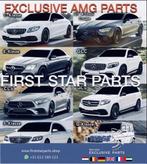 MB W117 CLA Facelift Bumper UPGRADE 2018 + spuiten + montage, Gebruikt, -, Voor, Ophalen of Verzenden
