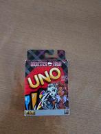 Uno Monster High, Hobby en Vrije tijd, Gezelschapsspellen | Kaartspellen, Drie of vier spelers, Ophalen of Verzenden, Zo goed als nieuw