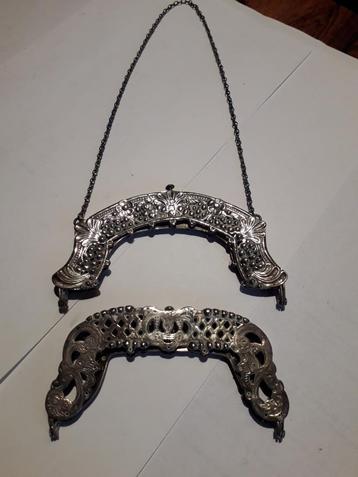 2 ANTIEKE HOLL ZILVEREN TASBEUGELS uit 1860 & 1869 I.Z.G.ST beschikbaar voor biedingen