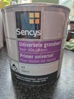 Sencys Universele Grondverf Lak - Wit, Doe-het-zelf en Verbouw, Verf, Beits en Lak, Ophalen, Gebruikt, Wit, Lak