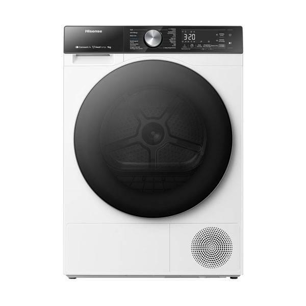 Hisense warmtepompdroger DH5S902B, Witgoed en Apparatuur, Wasdrogers, Nieuw, Overige typen, Voorlader, 8 tot 10 kg, Minder dan 85 cm