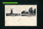 Groesbeek oude tweeluik met molen (3), Verzenden, Voor 1920, Gelopen, Gelderland