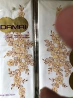 Damai lakenset vintage 1.50 x 2.50/60x70, Eenpersoons, Wit, Dekbedovertrek, Nieuw