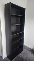 Boekenkast donkerbruin, Ophalen, Gebruikt, 25 tot 50 cm, 150 tot 200 cm
