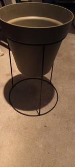 Bloempot met stander, Minder dan 30 cm, Minder dan 60 cm, Rond, Ophalen of Verzenden