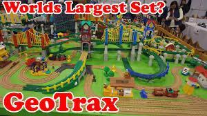 Grote GeoTrax treinbaan Set, Kinderen en Baby's, Speelgoed | Fisher-Price, Gebruikt, Ophalen of Verzenden