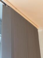 Grijze lamellen gordijn, Gebruikt, 200 cm of meer, Ophalen of Verzenden, 200 cm of meer