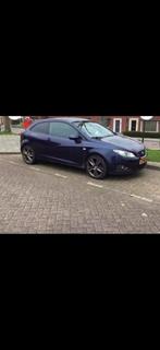 Seat Ibiza 1.6 77KW 3DRS 2009 Blauw, Auto's, Seat, Voorwielaandrijving, Ibiza, Origineel Nederlands, Handgeschakeld
