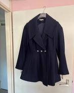 Prachtige mantel jas van Nikkie maat 42, Blauw, Maat 42/44 (L), Ophalen of Verzenden, Zo goed als nieuw