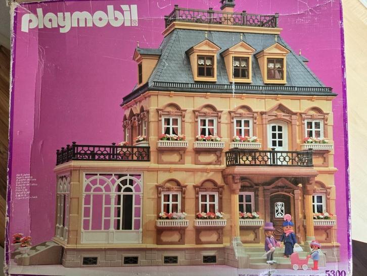nostalgisch poppenhuis playmobil 5300, Kinderen en Baby's, Speelgoed | Playmobil, Gebruikt, Complete set, Ophalen