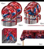 Spiderman Verjaardagsfeest Servies Set - Nieuw, Ophalen of Verzenden