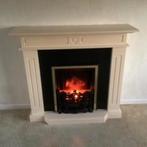 Kachel met schouw, Ophalen, Gebruikt, Elektrisch, Gevelkachel