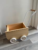 Houten Speelgoedwagen, Kinderen en Baby's, Ophalen, Zo goed als nieuw, Duw- of Trekspeelgoed