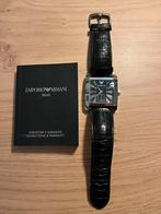 Emporio Armani EA -  horloge zgan, Ophalen of Verzenden, Zo goed als nieuw, Staal, Overige merken