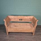 Bank Klepbank 1,60 m Teak Art. Nr.: 27221, Ophalen, Minder dan 75 cm, 150 tot 200 cm, Rechte bank