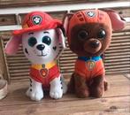 Paw Patrol Ty Beanie boo 2 verschillende 24/25 cm, Kinderen en Baby's, Ophalen of Verzenden