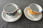 Illy koffiekopjes 2x, Ophalen of Verzenden, Gebruikt, Porselein, Kop en/of schotel