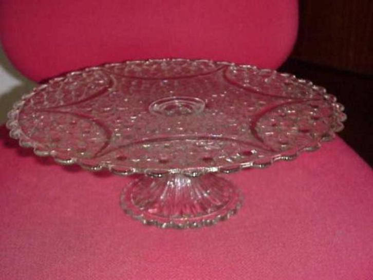 Mooie vla-schotel / taartschotel / taartplateau., Huis en Inrichting, Keuken | Servies, Gebruikt, Schaal of Schalen, Overige stijlen