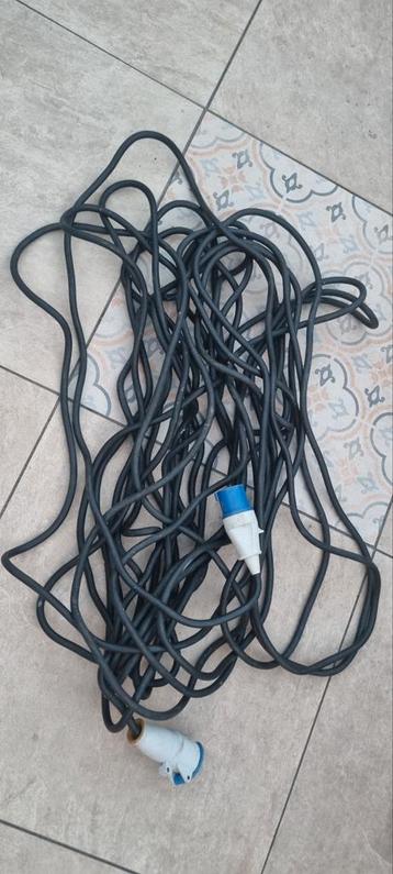 Campingsnoer / kabel 30 meter, met CEE stekkers beschikbaar voor biedingen
