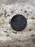 1 cent 1917 Wilhelmina, Postzegels en Munten, Munten | Nederland, Ophalen of Verzenden, Koningin Wilhelmina, 1 cent, Losse munt