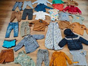 Kledingpakket Jongen Maat 80 - 27 stuks Petit Louie Kikkid beschikbaar voor biedingen