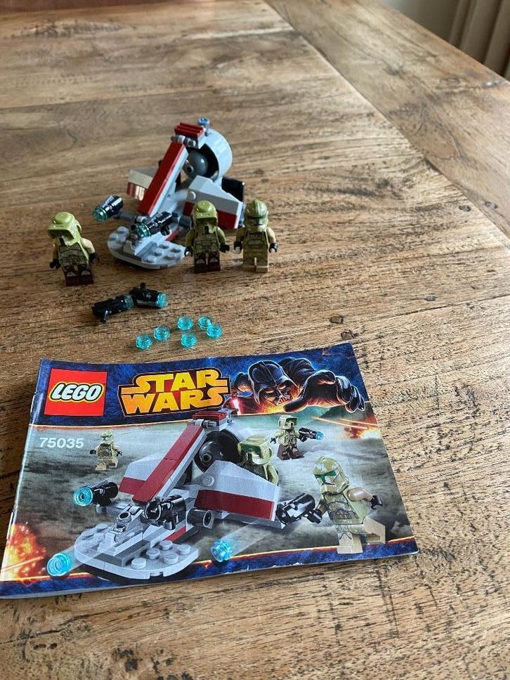 Lego Star Wars 75035 Kashyyyk Troopers_incompleet, Kinderen en Baby's, Speelgoed | Duplo en Lego, Zo goed als nieuw, Lego, Complete set