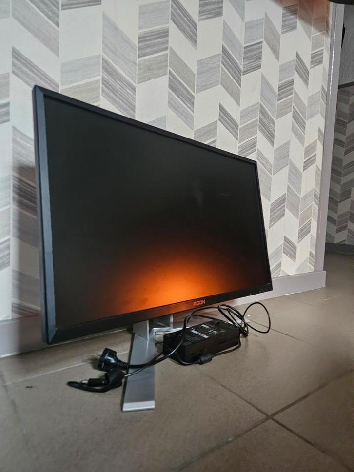 AOC AGON AG271QX 27 Inch 1440P 144Hz Gaming Monitor, Computers en Software, Monitoren, Zo goed als nieuw, HDMI, USB-C, VGA, Gaming