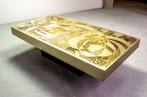 Vintage Design kunstobject salontafel van Bernard Rohne, 60s, Ophalen, Gebruikt, Metaal, Minder dan 50 cm
