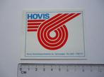 sticker oud HOVIS aardolie olie oil groningen retro, Verzenden, Zo goed als nieuw, Bedrijf of Vereniging