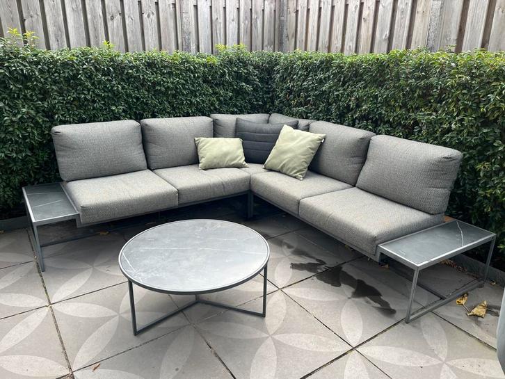 Luxe Patio Loungeset – 4 Seasons Outdoor, Tuin en Terras, Tuinsets en Loungesets, Gebruikt, Loungeset, Aluminium, 5 zitplaatsen