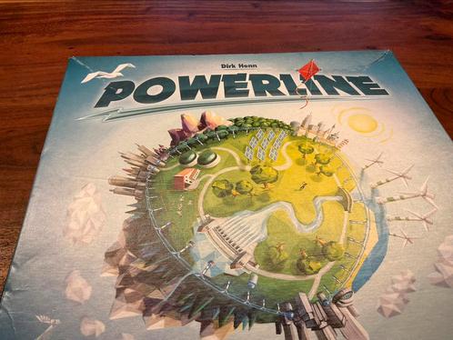 Powerline spel, Hobby en Vrije tijd, Gezelschapsspellen | Bordspellen, Zo goed als nieuw, Drie of vier spelers, Vijf spelers of meer