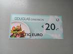 Douglas dinerbon voucher twv 20€, Tickets en Kaartjes, Kortingen en Cadeaubonnen, Twee personen, Overige typen